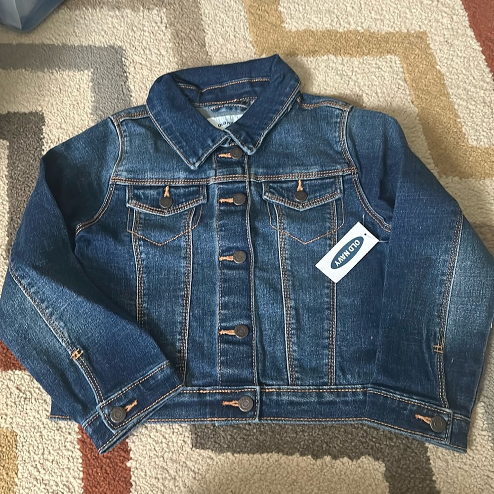 New old navy Jean jacket size 5
